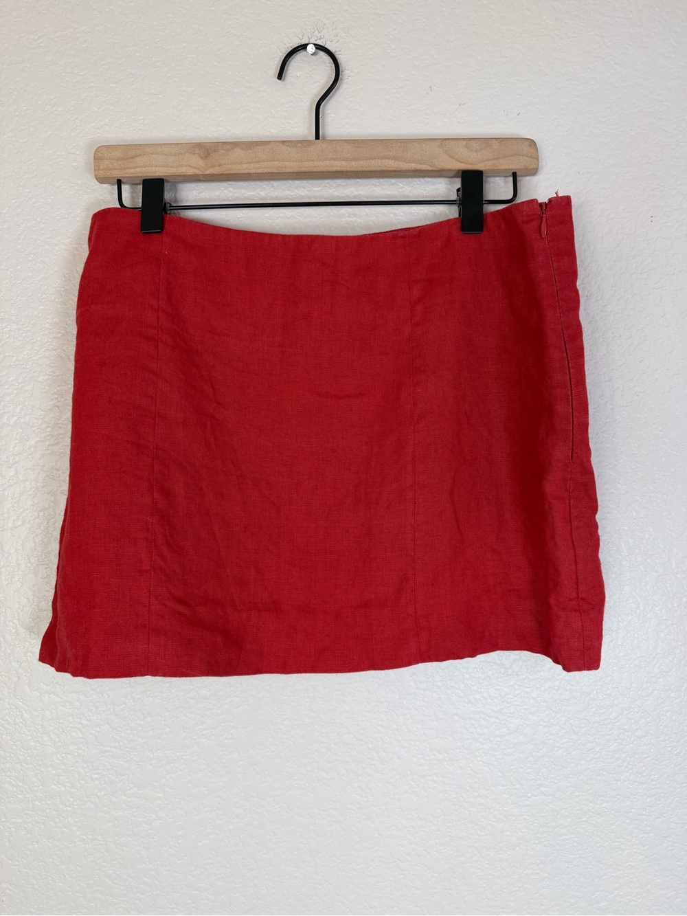 Reformation Red Two-Piece Crop Top and Mini Skirt Set - Picture 11 of 14